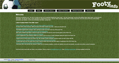 Desktop Screenshot of footyinfo.co.uk
